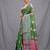 green silk blend handwoven soft saree