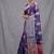 violet silk blend handwoven soft saree