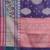 violet silk blend handwoven soft saree