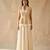 Ivory Embroidered Organza Silk Peplum Jacket with Lehenga Skirt Set