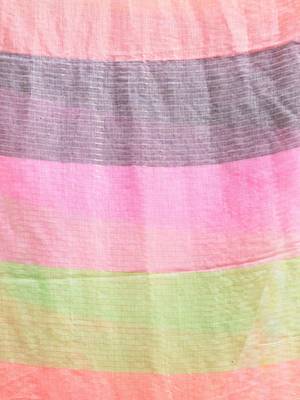 multicolor cotton blend handwoven soft saree 4