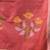 Sky blue handloom saree with floral pallu