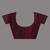 maroon khadi handloom saree