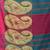 teal cotton blend handwoven saree with kolka border