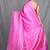 pink brocade silk blend with copper zari weaving