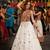 White Cotton Navratri Readymade Lehenga Choli with Thread Embroidery Work
