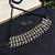 Oxidized Silver Choker Necklace Set, Tribal Statement Necklace, Indian Boho Jewelry Set