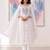  White Anarkali Suit with Floral Embroidery & Dupatta | Premium Ethnic Wear for Women