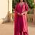  Rani Pink Embroidered Salwar Suit with Dupatta | Premium Festive Wear for Women