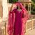  Rani Pink Embroidered Salwar Suit with Dupatta | Premium Festive Wear for Women