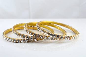brass stone bangals size-2.4,2.6,2.8 1