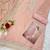 Peach organza kurta set with santoon bottom & dupatta