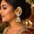 Gold Kundan Pearl Ear Cuff Jhumka Earrings, Indian Bridal Ear Wrap Crawler