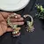 Kundan Ear Cuff Earrings, Indian Bridal Ear Crawler, Gold Wedding Jewelry
