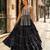 Black Cotton Readymade Navratri Lehenga Choli with Kutchi & Patchework
