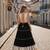 Black Rayon Readymade Navratri Lehenga Choli with Kutchi Work