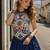 Teal Rayon Readymade Navratri Lehenga Choli with Kutchi Work