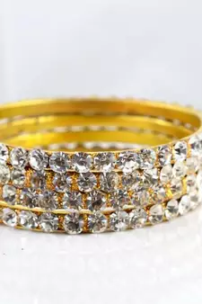 brass stone bangals size-2.4,2.6,2.8