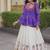 kora cotton bandhani lehenga choli with gota lace & kutchi gamthi patchwork - full stitched free size