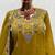 premium mustard yellow embroidered pakistani suit with dupatta  designer salwar kameez set