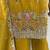 premium mustard yellow embroidered pakistani suit with dupatta  designer salwar kameez set