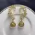 Kundan Ear Cuff Earrings, Gold Jhumka, Pearl Drop Ear Crawler, Bridal Festive Jewelry
