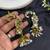Kundan Ear Cuff Earrings, Gold Jhumka, Pearl Drop Ear Crawler, Bridal Festive Jewelry