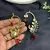Kundan Peacock Ear Cuff Earrings, Ruby Red Statement Bridal Jewelry