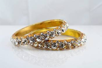 brass stone bangals size-2.4,2.6,2.8 1