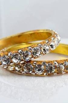 brass stone bangals size-2.4,2.6,2.8