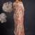 Women's peach floral print chiffon saree with unstitched piece