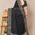 Women's black madhubani print chiffon saree with unstitched piece