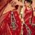 Dual tone Oxidized Silver Chabi Challa Saree Keychain, Vintage Indian Saree Satka