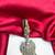 Dual tone Oxidized Silver Chabi Challa Saree Keychain, Vintage Indian Saree Satka