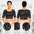 Black printed inner cotton lining side (smocked) stretchable top readymade saree blouse