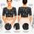 Black kalamkari ikkat printed inner cotton lining side (smocked) stretchable top readymade saree blouse