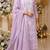 levendar embroidered cambric cotton straight kurta set