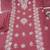 pink embroidered cambric cotton straight kurta set