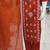 rust embroidered cambric cotton straight kurta set