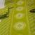 green bandhani print cotton straight kurta set