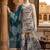 grey digital abstract printed muslin sharara suit set with shibori dupatta