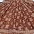 rust brown cotton angrakha anarkali kurta set