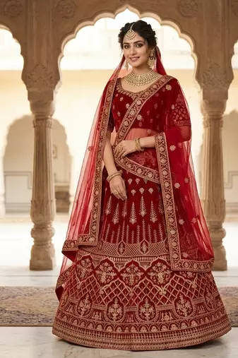desiger party wear lehenga chunni set 