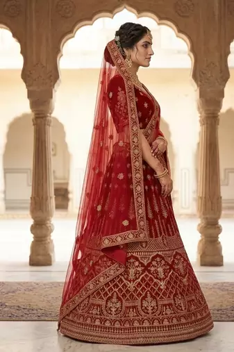 desiger party wear lehenga chunni set 