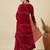 Wine Red Embroidered Anarkali Suit with Dupatta | Elegant Festive & Wedding Wear