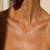 Elegant Sterling Silver Marquise Pendant Necklace