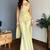 Lime Green Embroidered Palazzo Suit with Dupatta