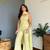 Lime Green Embroidered Palazzo Suit with Dupatta