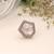 Light pink color traditional stone women's ring