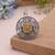 Silver color dual tone oxidised rings traditional fashion style